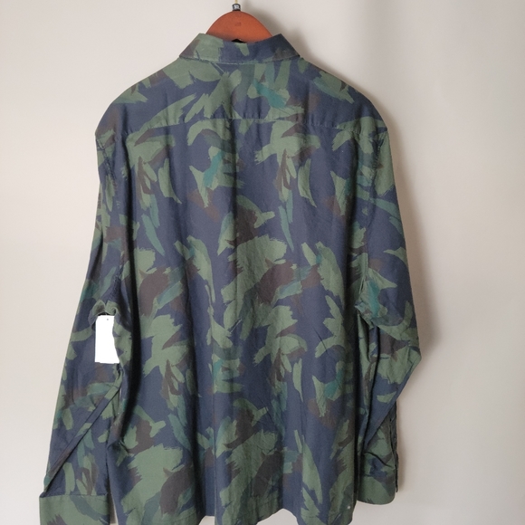 Ted Baker London button down Camouflage shirt - Picture 8 of 9